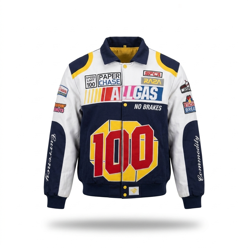 All Gas No Brakes Racing Jacket