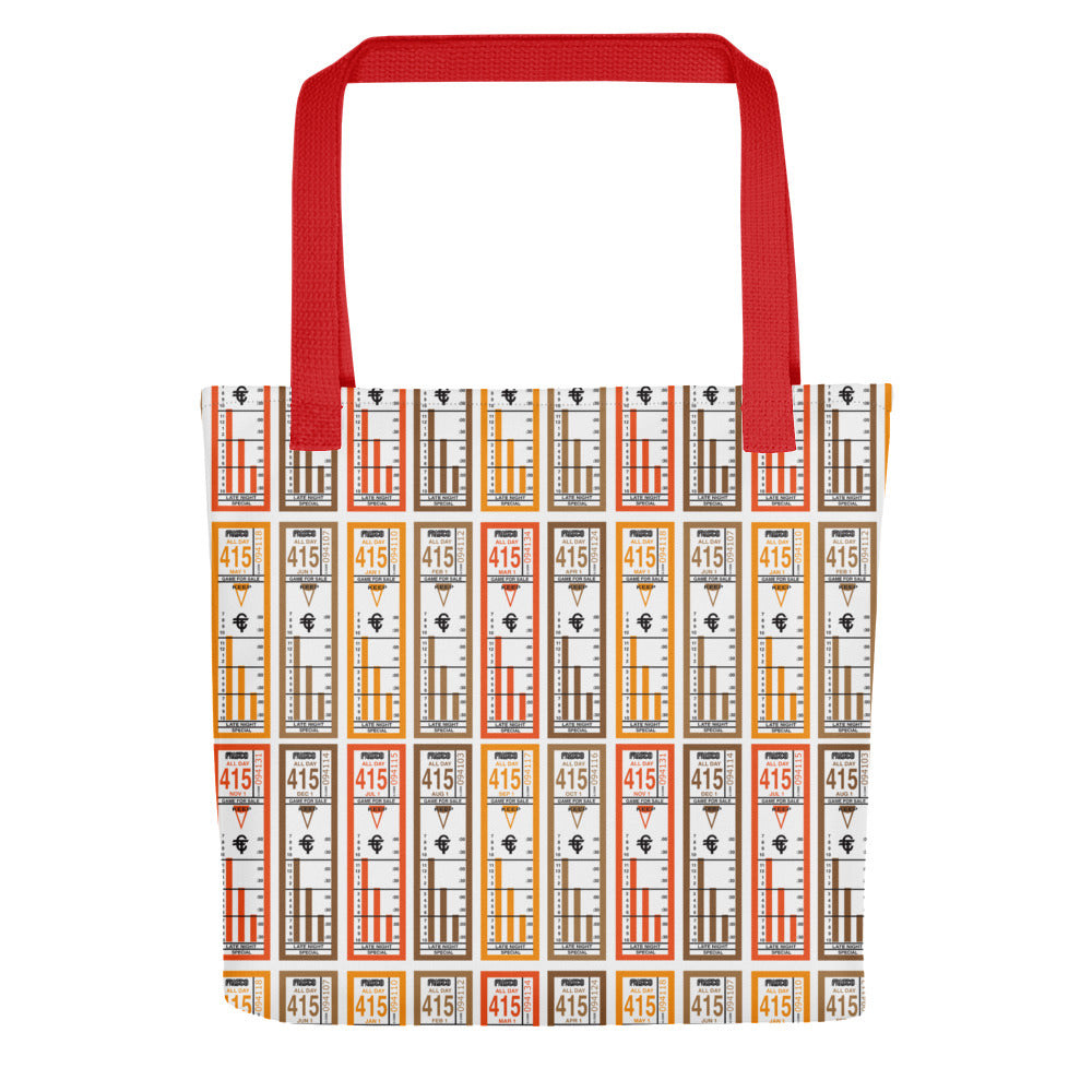 Muni ticket Tote bag